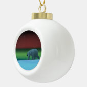 Polair licht Beer Keramische Bal Ornament (Rechts)