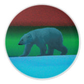 Polair licht Beer Keramische Knop (Voorkant)