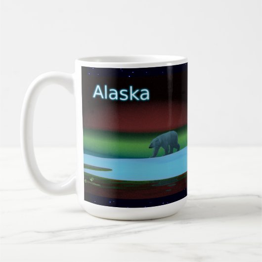 Polair licht Beer Koffiemok (Links)