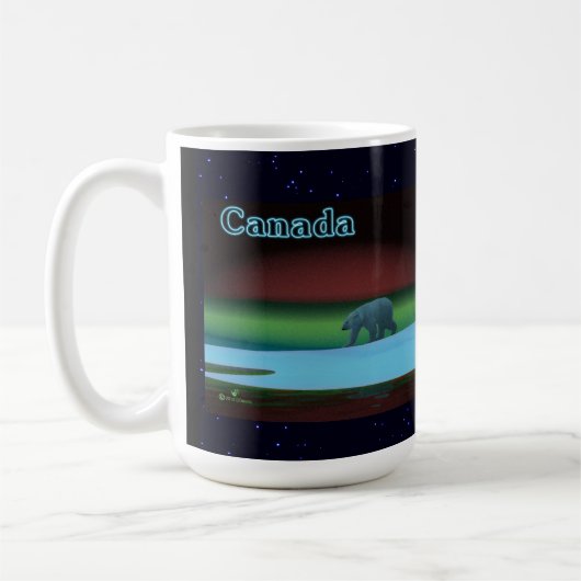 Polair licht Beer Koffiemok (Links)