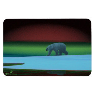 Polair licht Beer Magneet