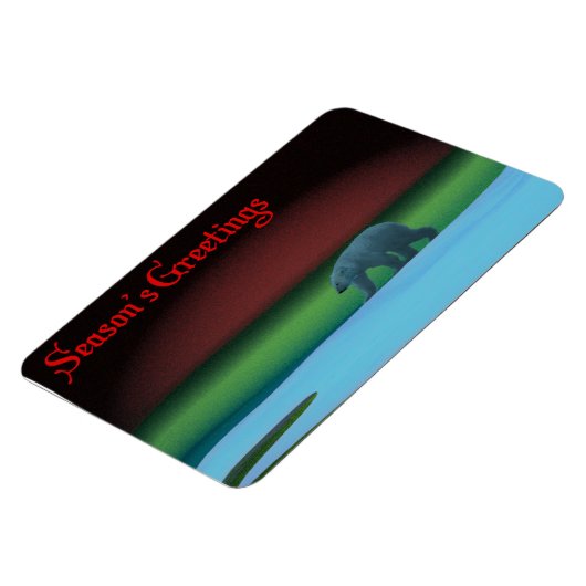 Polair licht Beer Magneet (Linkerzijde)