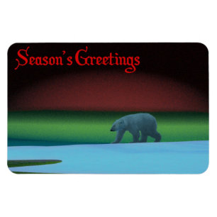 Polair licht Beer Magneet