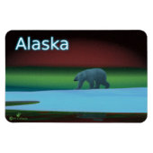 Polair licht Beer Magneet (Horizontaal)