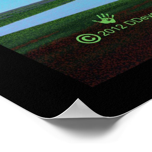 Polair licht Beer Poster (Hoek)