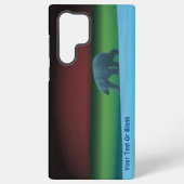 Polair licht Beer Samsung Galaxy Hoesje (Achterkant)