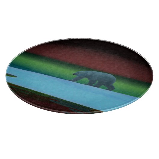 Polair licht Beer Snijplank (Hoek)