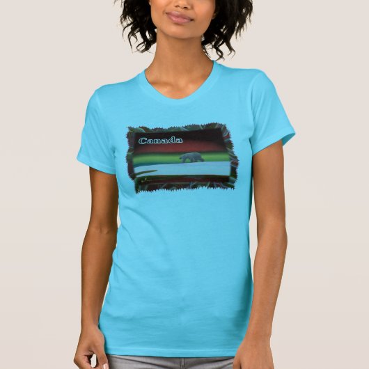 Polair licht Beer T-shirt (Voorkant)