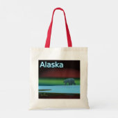 Polair licht Beer Tote Bag (Achterkant)