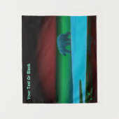 Polair licht Beer Wandkleed (Voorkant)