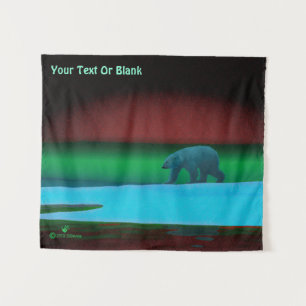 Polair licht Beer Wandkleed