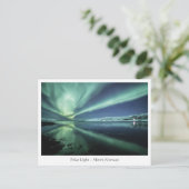 Polair licht briefkaart (Staand voorkant)