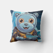 polair robotbeer kussen (Achterkant)