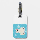 Polair-vriend Bagagelabel (Achterkant verticaal)