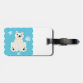 Polair-vriend Bagagelabel (Achterkant horizontaal)