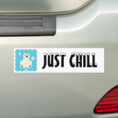 Polair-vriend Bumpersticker (Op auto)
