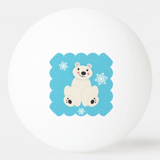 Polair-vriend Pingpongbal (Voorkant)