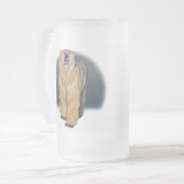 Polaire Beer Art Beer Glass Wildlife Art Mokken Be (Voorkant links)