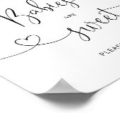 Polaire beer Baby's zijn zoet om een Poster te beh (Hoek)