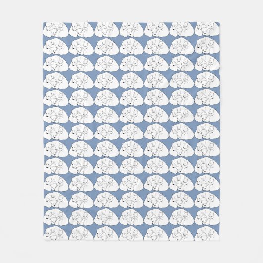 Polaire Beer Blanket Moeder & Twin Beer Cub Blanke Fleece Deken (Voorkant)