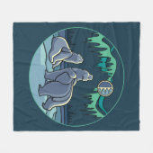 Polaire Beer Blanket Northern Lights Beer Blankets Fleece Deken (Voorkant (Horizontaal))