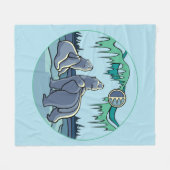 Polaire Beer Blanket Northern Lights Beer Blankets Fleece Deken (Voorkant (Horizontaal))