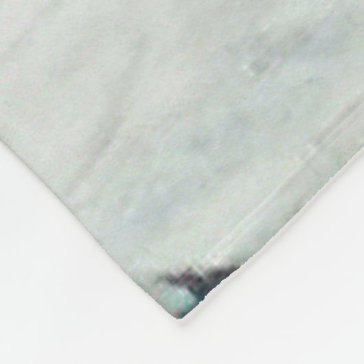 Polaire beer bobbel deken (Hoek)