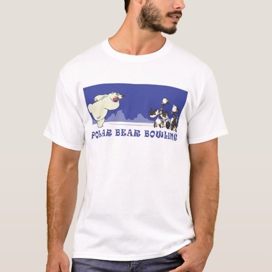 POLAIRE BEER BOWLING T-SHIRT (Voorkant)