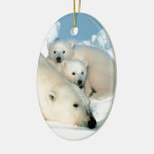 Polaire beer cub 1 keramisch ornament (Links)