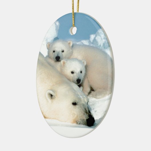 Polaire beer cub 1 keramisch ornament (Links)