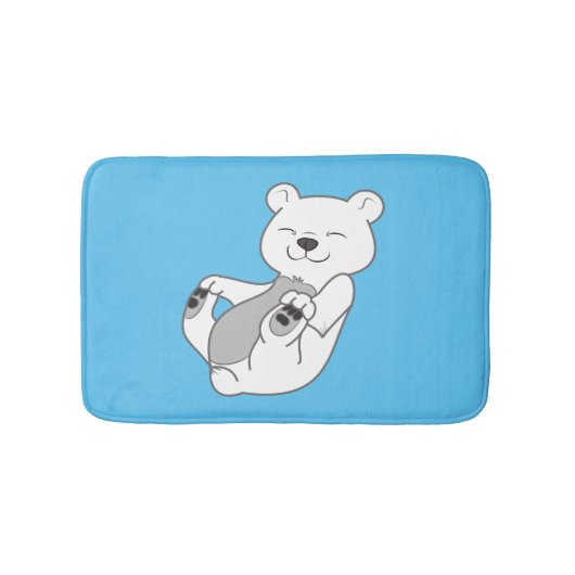 Polaire Beer Cub Badmat (Voorkant)