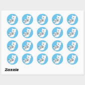 Polaire Beer Cub Ronde Sticker (Vel)