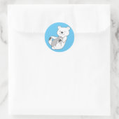Polaire Beer Cub Ronde Sticker (Tas)