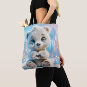 Polaire Beer Cub Tote Bag