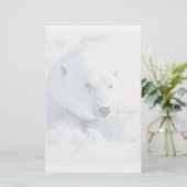 Polaire Beer en sneeuwbakkerij Briefpapier (Staand voorkant)