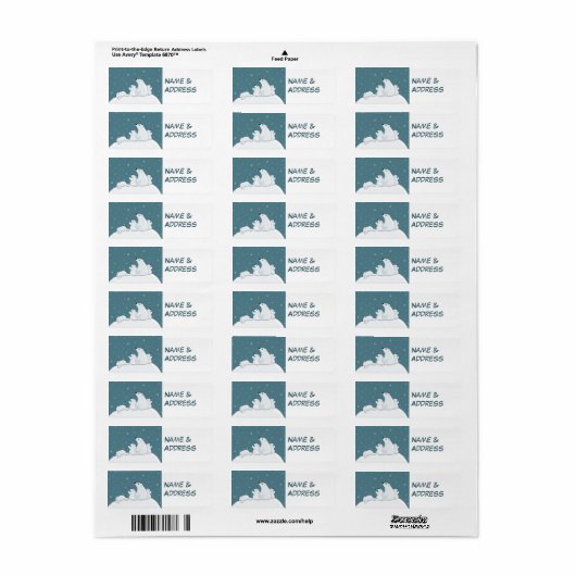 Polaire Beer Etiket (Full Sheet)