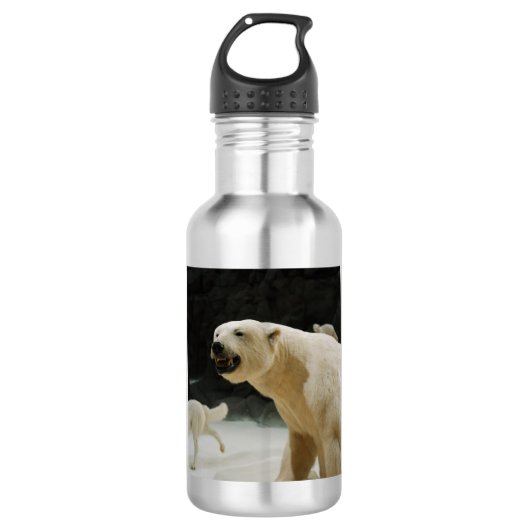 Polaire Beer Grin Water Fles (Voorkant)