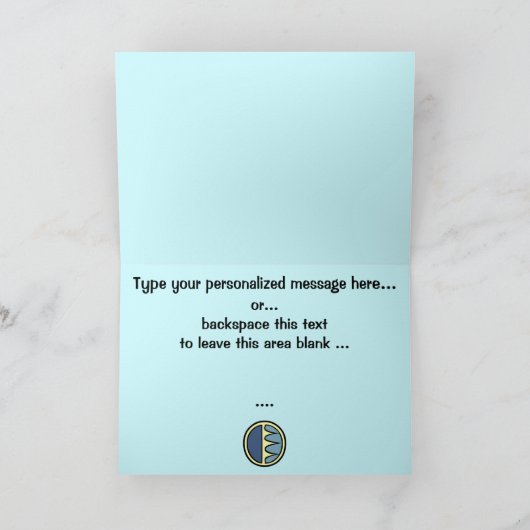 Polaire Beer Kaart Aangepaste Kaart Wildlife Art K (Binnen)