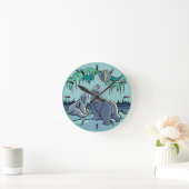 Polaire Beer-klokkast (standaard Beer) Ronde Klok (Huis)