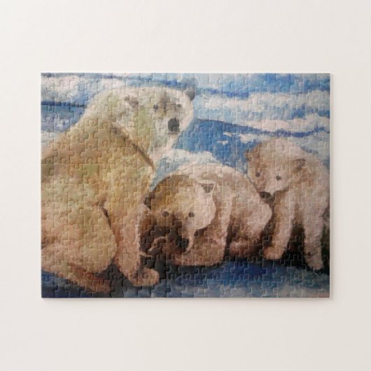 Polaire Beer Legpuzzel (Horizontaal)