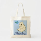 Polaire beer Mam en Cub Bag Tote Bag (Voorkant)