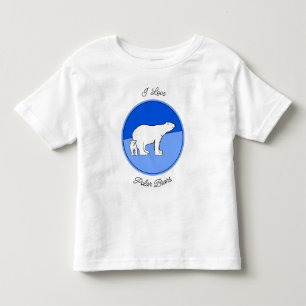 Polaire Beer — Mam en kauwen — Wilde kunst Kinder Shirts
