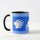 Polaire Beer — Mam en kauwen — Wilde kunst Mok (Links)