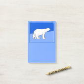 Polaire Beer — Mam en kauwen — Wilde kunst Post-it® Notes (Op bureau)