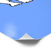 Polaire Beer — Mam en kauwen — Wilde kunst Poster (Hoek)