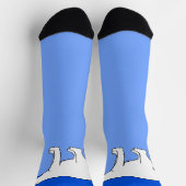 Polaire Beer — Mam en kauwen — Wilde kunst Sokken (Top)