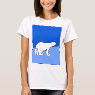 Polaire Beer — Mam en kauwen — Wilde kunst T-shirt