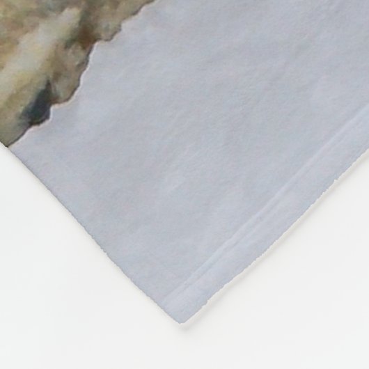 POLAIRE BEER MOEDER EN NORTHERN ALASKA FLEECE DEKEN (Hoek)