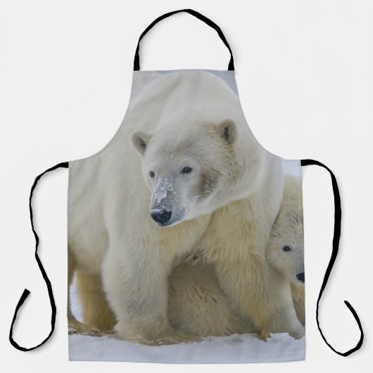 POLAIRE BEER MOEDER EN NORTHERN ALASKA SCHORT (Voorkant)