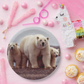 Polaire Beer Papieren Bordje (Feest)